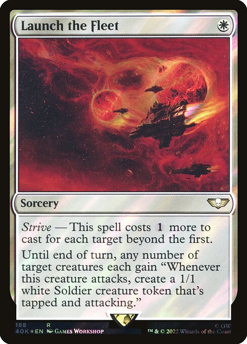 Launch the Fleet - Warhammer 40,000 Commander Rare Card