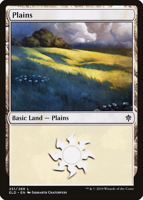 Plains - Throne of Eldraine Common Card