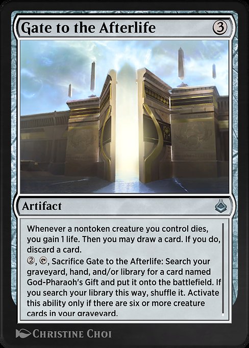 Gate to the Afterlife - Amonkhet Remastered Uncommon Card