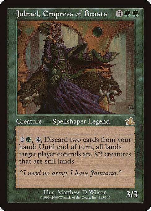 Jolrael, Empress of Beasts - Prophecy Rare Card