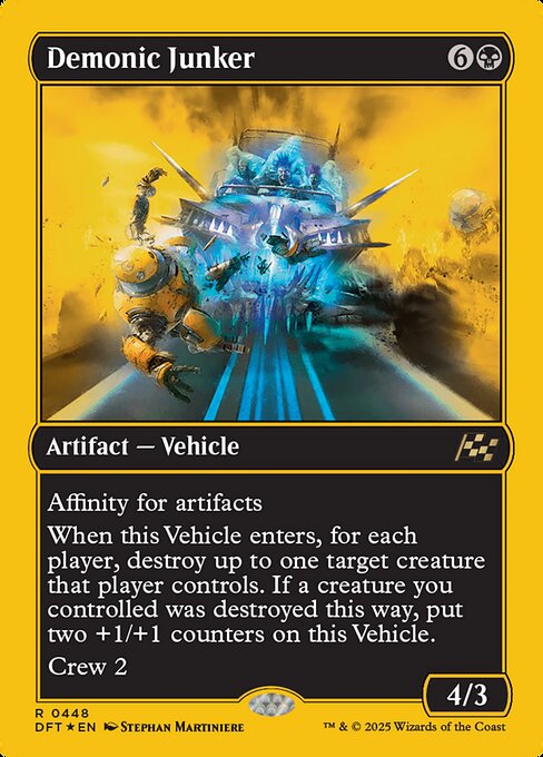 Demonic Junker - Aetherdrift Rare Card