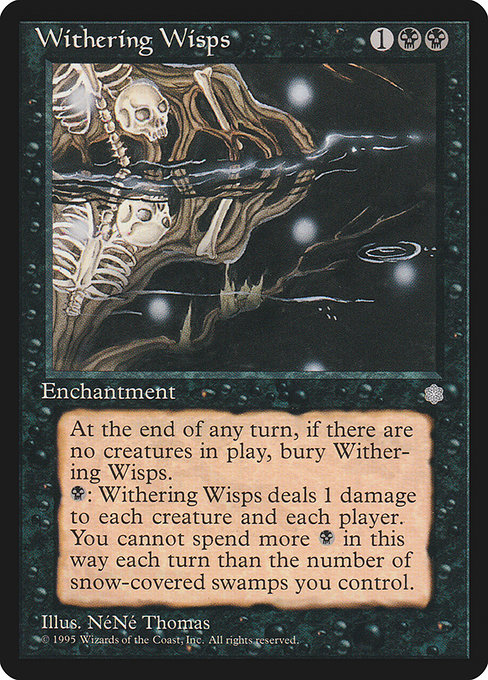 Withering Wisps - Ice Age Uncommon Card