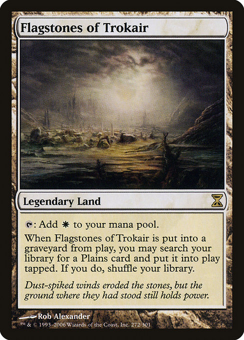 Flagstones of Trokair - Time Spiral Rare Card