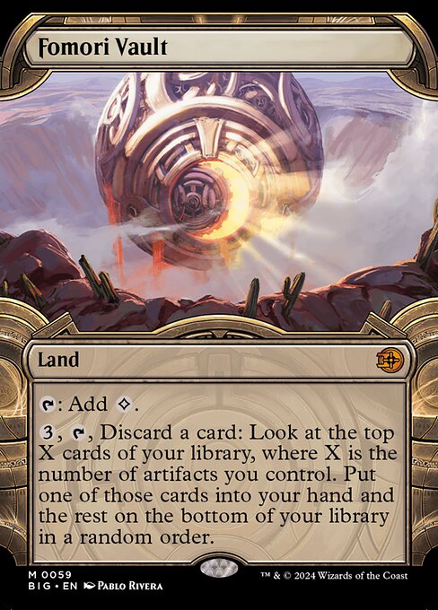 Fomori Vault - The Big Score Mythic Card
