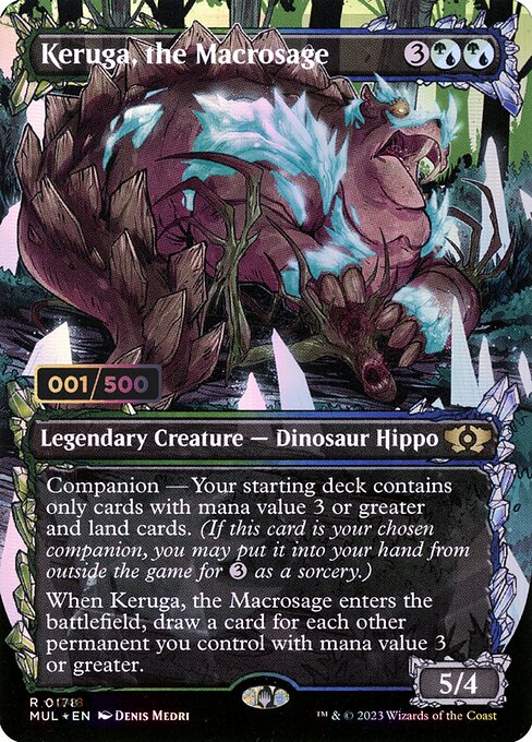 Keruga, the Macrosage - Multiverse Legends Rare Card