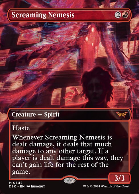 Screaming Nemesis - Duskmourn: House of Horror Mythic Card