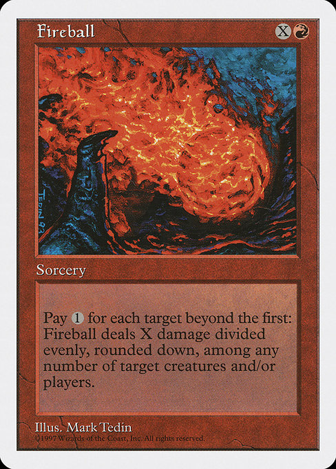 Fireball - Fifth Edition Common Card