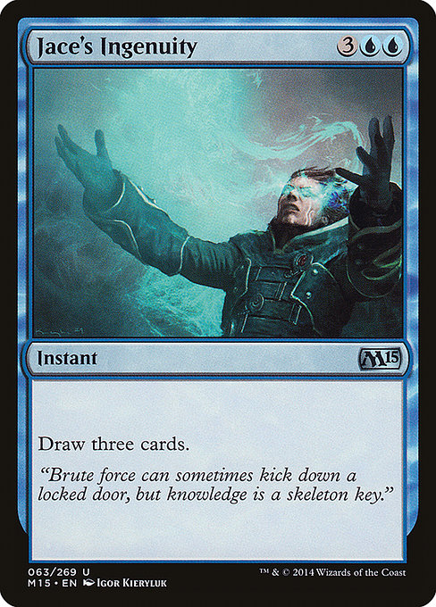 Jace's Ingenuity - Magic 2015 Uncommon Card