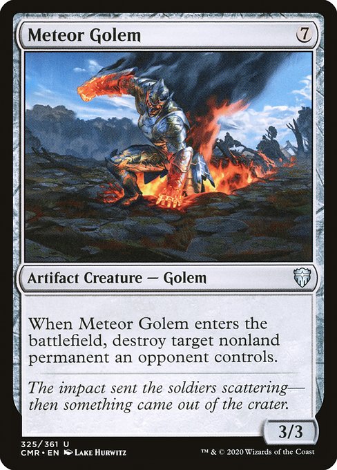 Meteor Golem - Commander Legends Uncommon Card