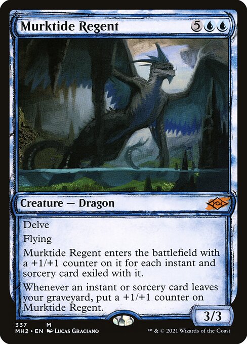Murktide Regent - Modern Horizons 2 Mythic Card