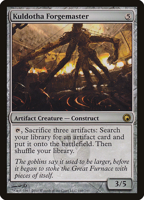 Kuldotha Forgemaster - Scars of Mirrodin Rare Card