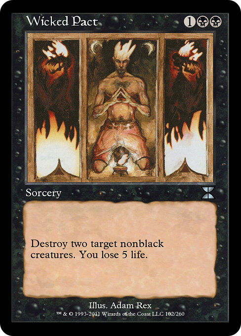 Wicked Pact - Masters Edition IV Uncommon Card