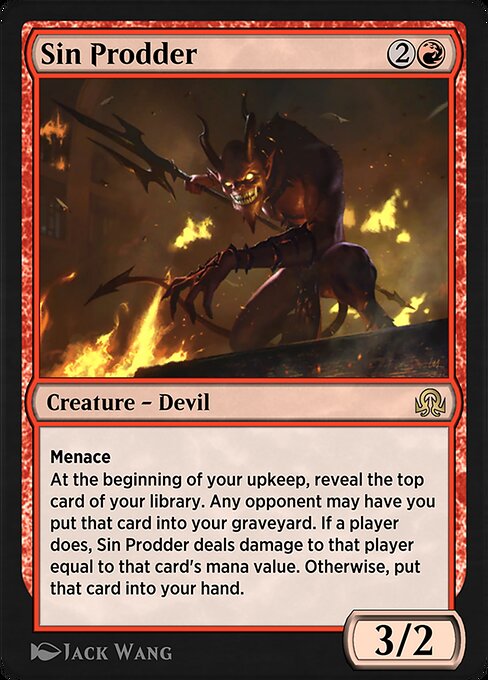 Sin Prodder - Shadows over Innistrad Remastered Rare Card