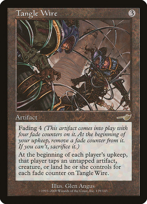 Tangle Wire - Nemesis Rare Card