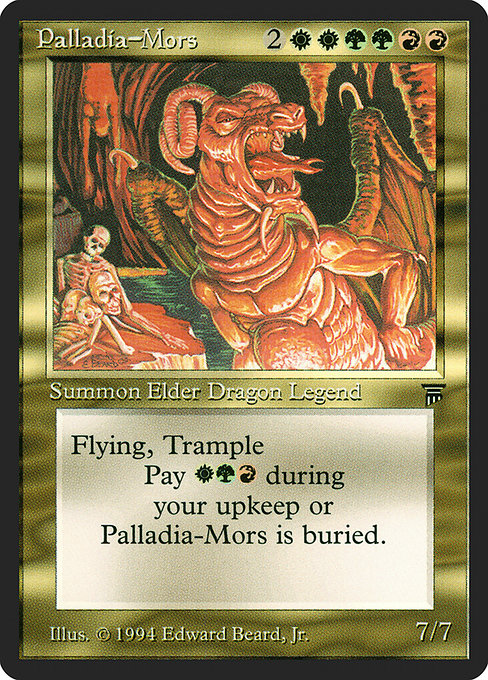 Palladia-Mors - Legends Rare Card