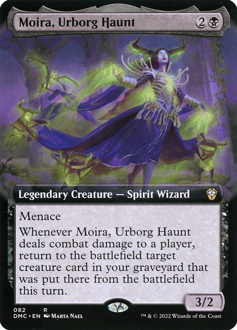 Moira, Urborg Haunt - Dominaria United Commander Rare Card