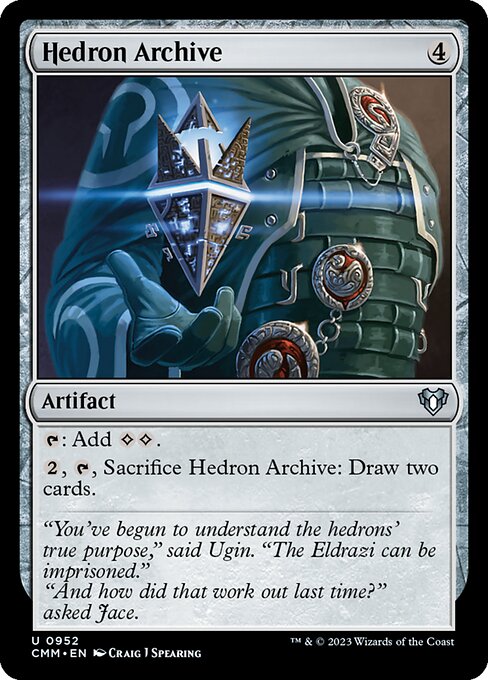 Hedron Archive - Commander Masters Uncommon Card