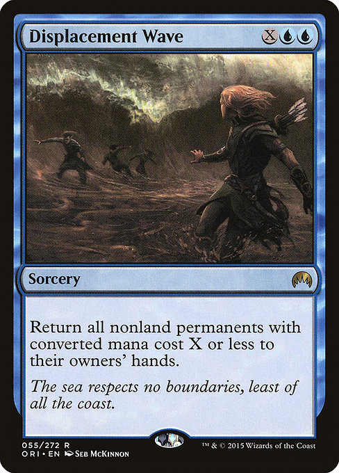 Displacement Wave - Magic Origins Rare Card