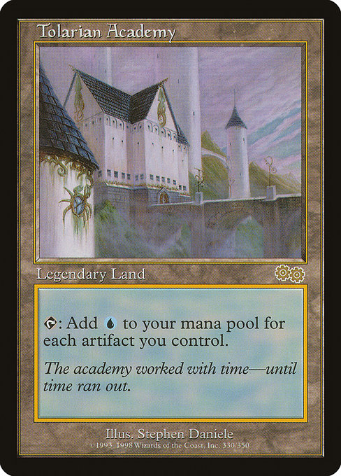Tolarian Academy - Urza's Saga Rare Card