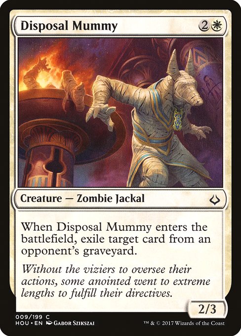 Disposal Mummy - Hour of Devastation Common Card