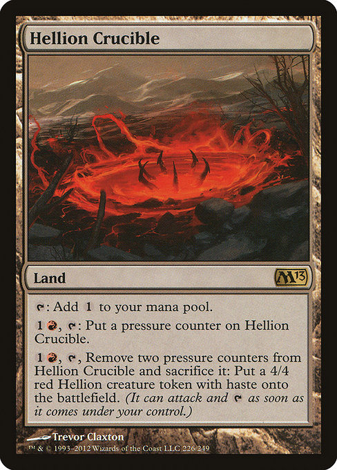 Hellion Crucible - Magic 2013 Rare Card