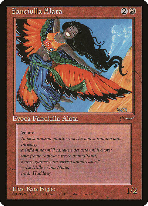 Bird Maiden - Rinascimento Common Card