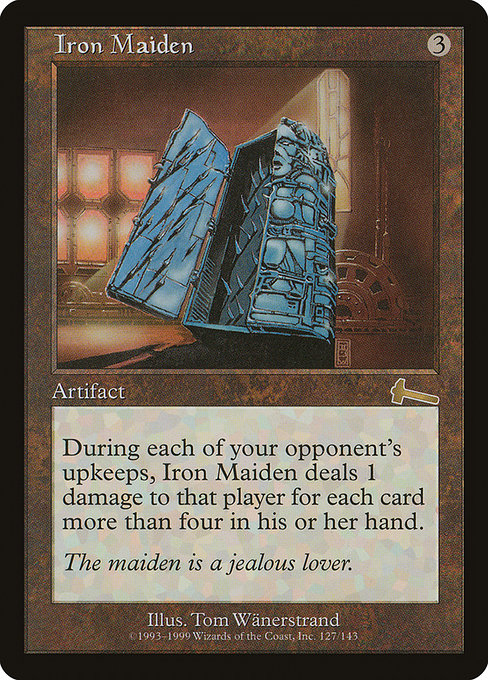 Iron Maiden - Urza's Legacy Rare Card