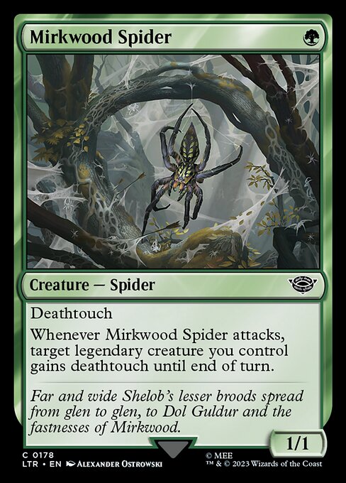Mirkwood Spider - The Lord of the Rings: Tales of Middle-earth Common Card