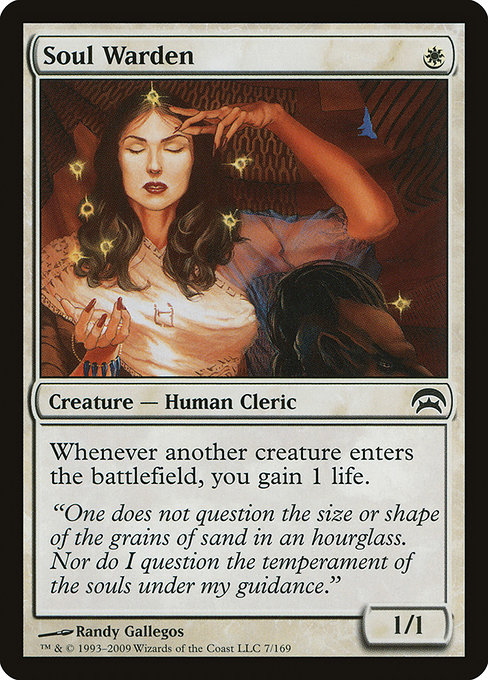 Soul Warden - Planechase Common Card