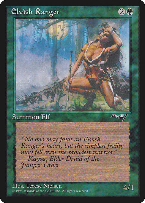 Elvish Ranger - Alliances Common Card