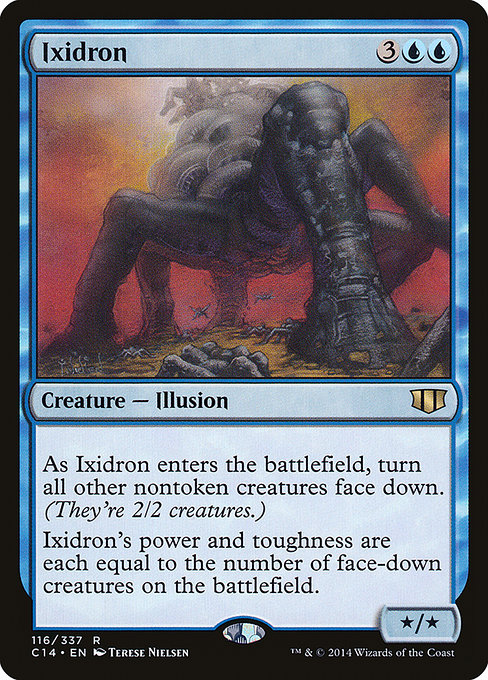 Ixidron - Commander 2014 Rare Card