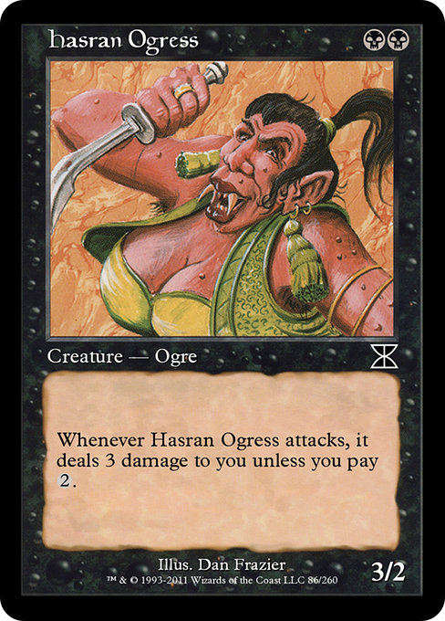 Hasran Ogress - Masters Edition IV Common Card