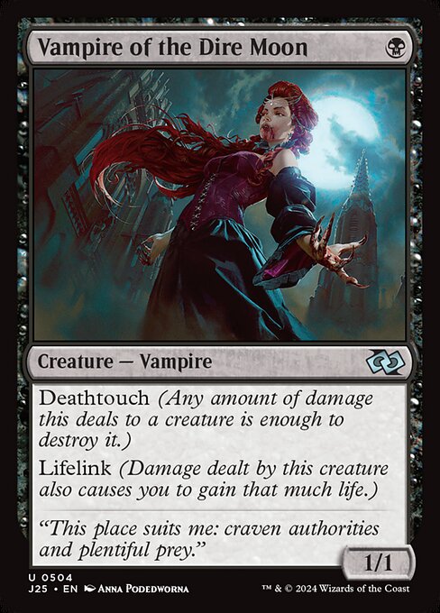 Vampire of the Dire Moon - Foundations Jumpstart Uncommon Card
