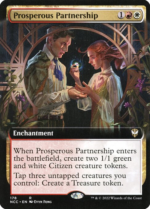Prosperous Partnership - New Capenna Commander Rare Card