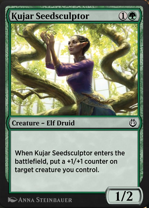 Kujar Seedsculptor - Kaladesh Remastered Common Card