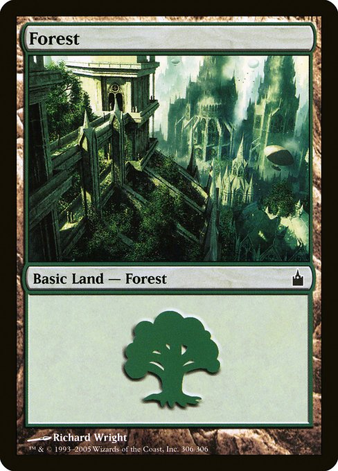 Forest - Ravnica: City of Guilds Common Card