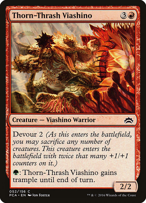 Thorn-Thrash Viashino - Planechase Anthology Common Card