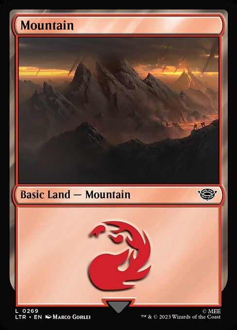 Mountain - The Lord of the Rings: Tales of Middle-earth Common Card