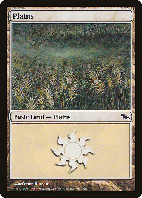 Plains - Shadowmoor Common Card