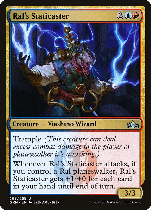 Ral's Staticaster - Guilds of Ravnica Uncommon Card