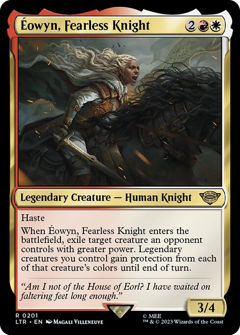 Éowyn, Fearless Knight - The Lord of the Rings: Tales of Middle-earth Rare Card