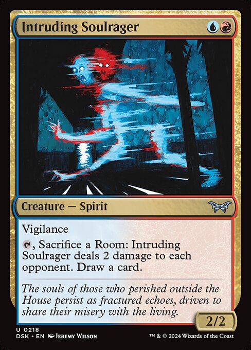 Intruding Soulrager - Duskmourn: House of Horror Uncommon Card