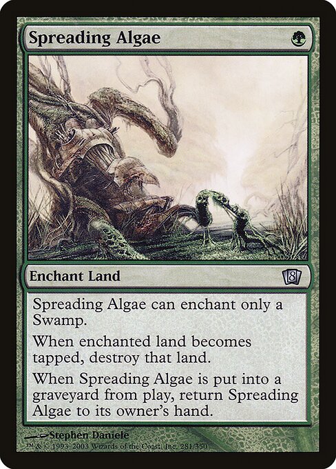 Spreading Algae - Eighth Edition Uncommon Card
