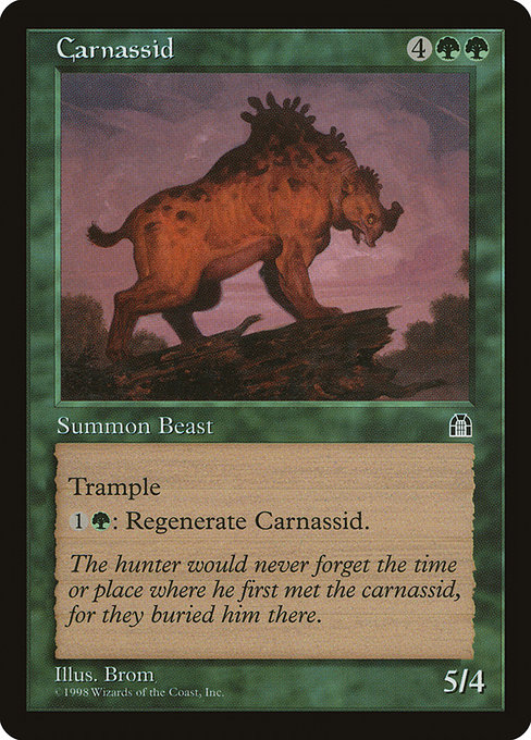 Carnassid - Stronghold Rare Card