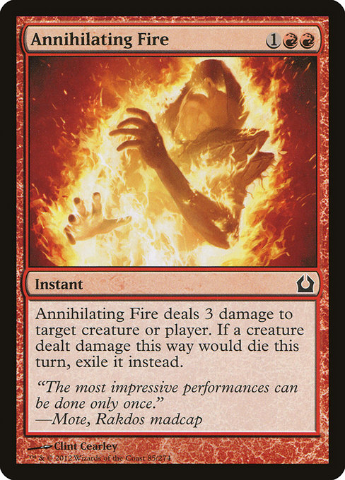 Annihilating Fire - Return to Ravnica Common Card