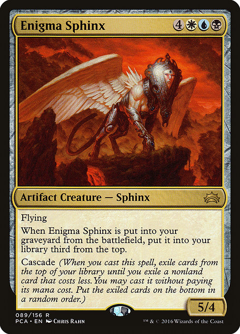 Enigma Sphinx - Planechase Anthology Rare Card