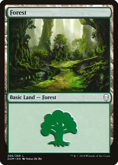 Forest - Dominaria Common Card