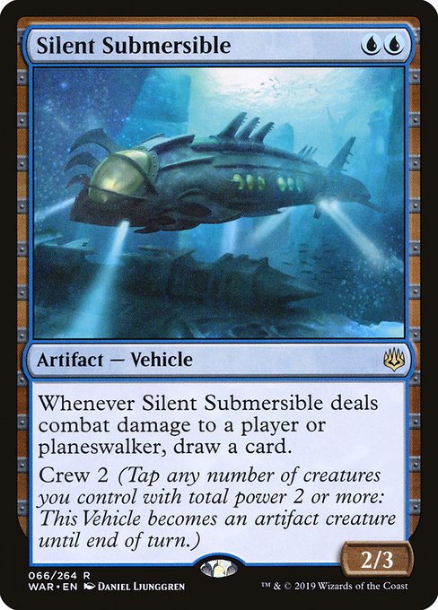 Silent Submersible - War of the Spark Rare Card
