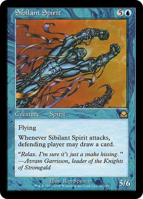 Sibilant Spirit - Masters Edition II Rare Card