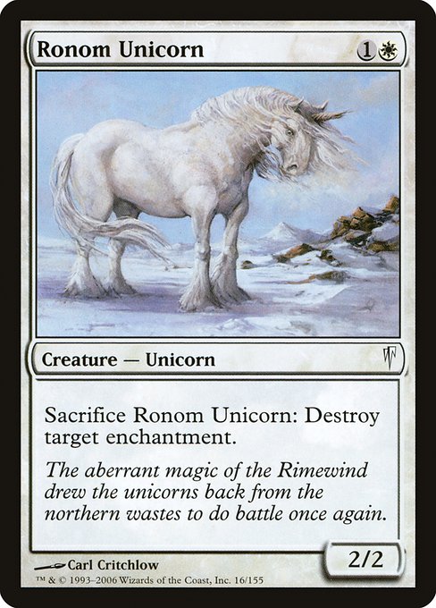 Ronom Unicorn - Coldsnap Common Card